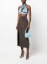 Blumarine Leren tas Blauw - Thumbnail 2