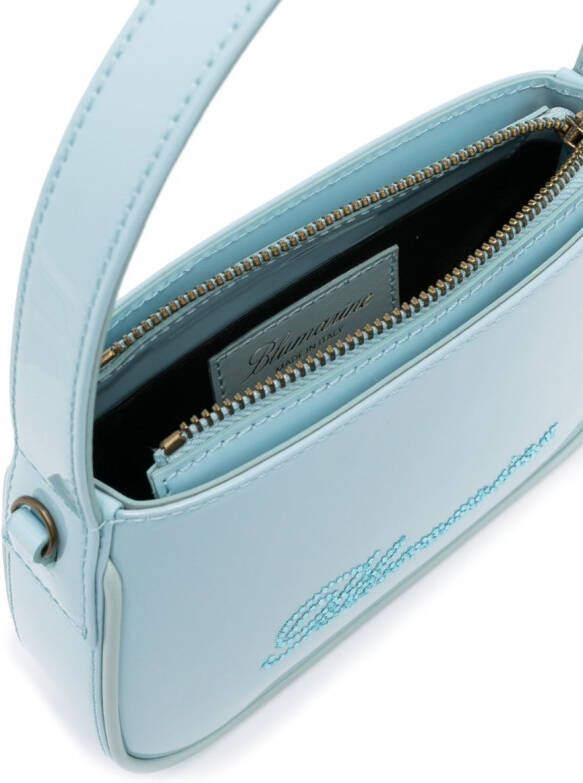 Blumarine Leren tas Blauw