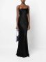 Blumarine Maxi-jurk met bloemapplicatie Zwart - Thumbnail 2