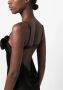 Blumarine Maxi-jurk met bloemapplicatie Zwart - Thumbnail 5
