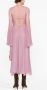 Blumarine Maxi-jurk met V-hals Roze - Thumbnail 4