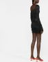 Blumarine Mini-jurk met ruches Zwart - Thumbnail 3