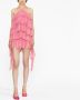 Blumarine Mini-jurk met stippen Roze - Thumbnail 2