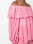 Blumarine Off-shoulder blouse Roze - Thumbnail 5