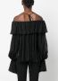 Blumarine Off-shoulder blouse Zwart - Thumbnail 4