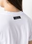Blumarine T-shirt met logo van stras Wit - Thumbnail 5