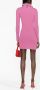 Blumarine Wollen midi-jurk Roze - Thumbnail 4