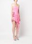 Blumarine Mini-jurk met ruche Roze - Thumbnail 3
