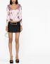 Blumarine Vest met roosprint Roze - Thumbnail 2
