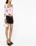 Blumarine Vest met roosprint Roze - Thumbnail 4