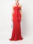 Blumarine Rok met ruche Rood - Thumbnail 2