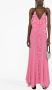 Blumarine Maxi-jurk met ruche Roze - Thumbnail 2