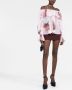 Blumarine Blouse met bloemenprint Roze - Thumbnail 2