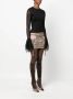 Blumarine Semi-doorzichtig T-shirt Zwart - Thumbnail 4