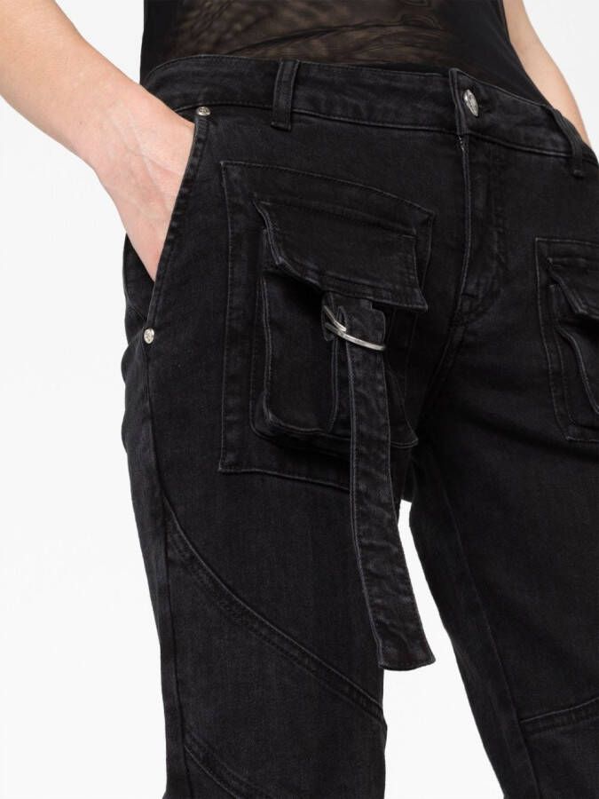 Blumarine Slim-fit jeans Zwart