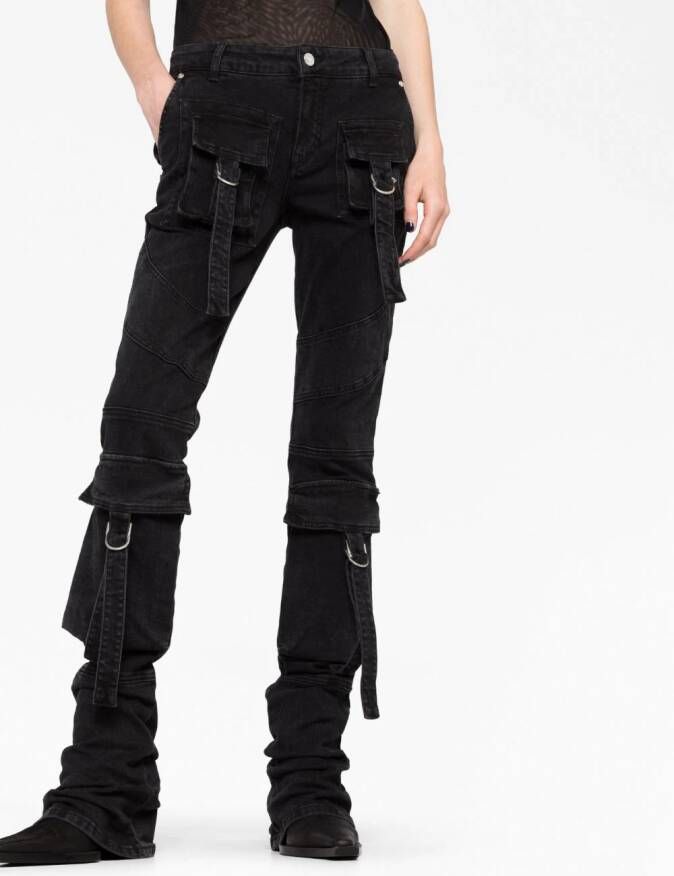Blumarine Slim-fit jeans Zwart