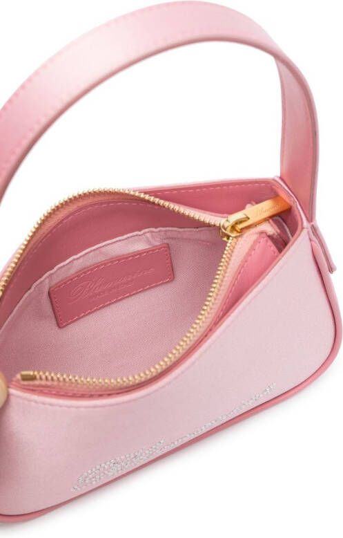 Blumarine Tas met logo Roze