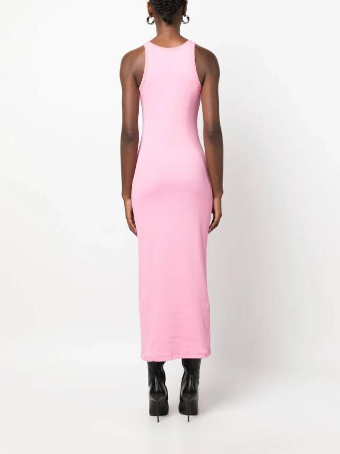 Blumarine Top verfraaid met kristallen Roze
