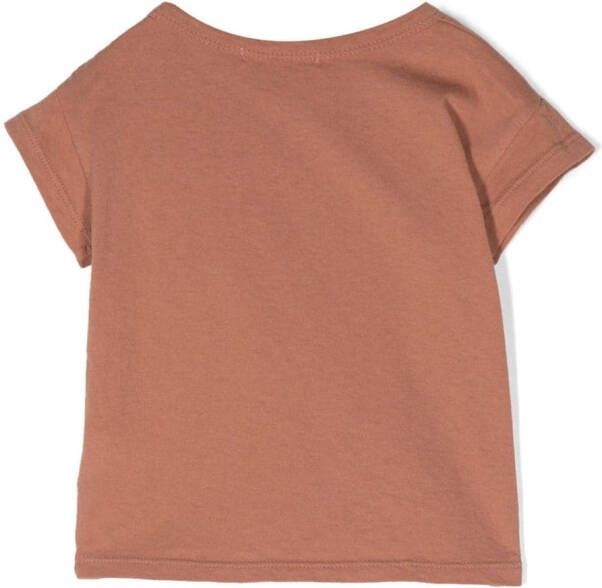Bobo Choses T-shirt met print Bruin
