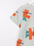Bobo Choses Romper met logoprint Groen - Thumbnail 3