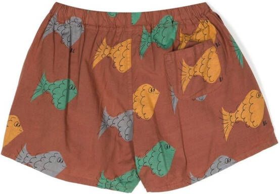 Bobo Choses Shorts met print Bruin