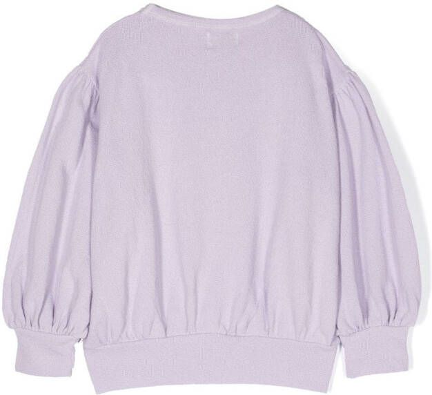 Bobo Choses Sweater met print Paars