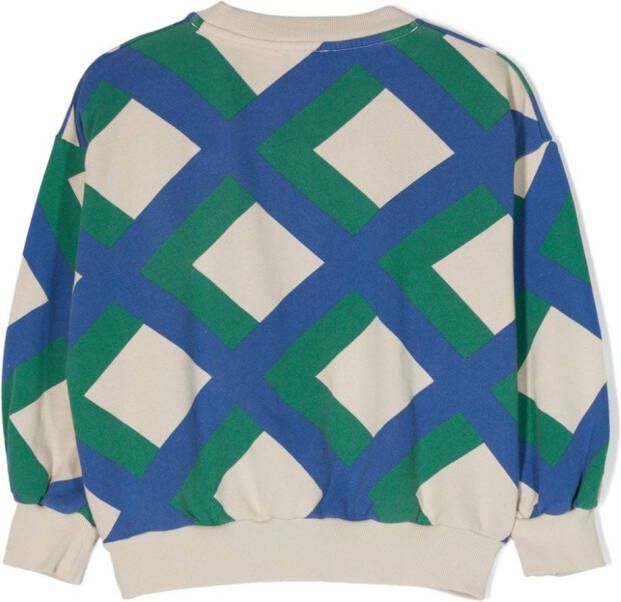 Bobo Choses Sweater met ronde hals Blauw