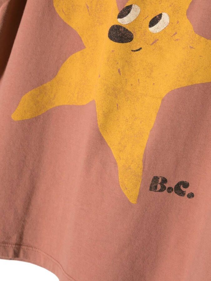 Bobo Choses T-shirt met logoprint Roze