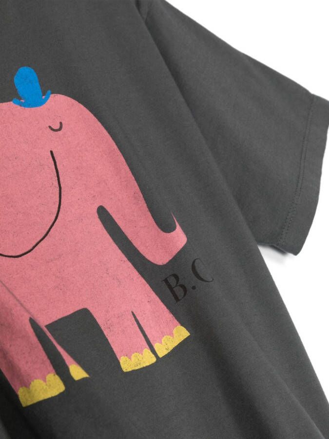 Bobo Choses T-shirt met print Grijs