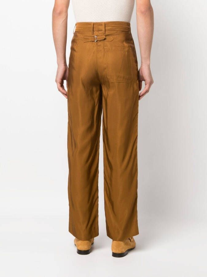 BODE Ribfluwelen broek Oranje