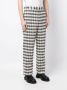 BODE Broek met geometrisch patroon Wit - Thumbnail 3