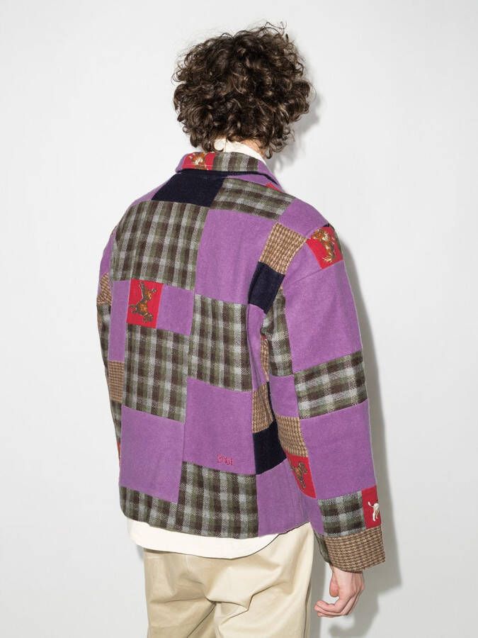 BODE Jack met patchwork Paars