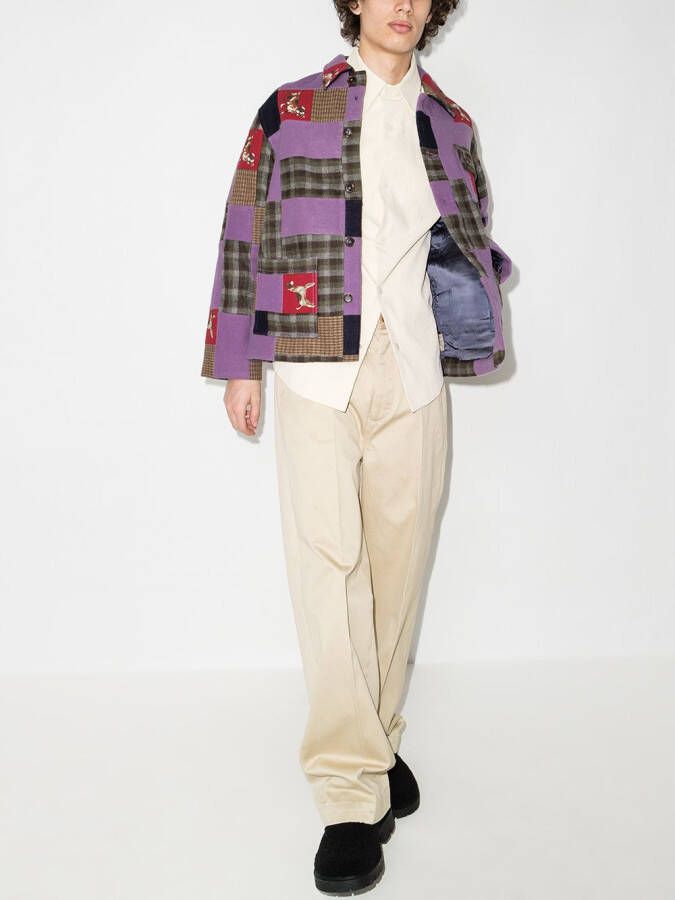 BODE Jack met patchwork Paars