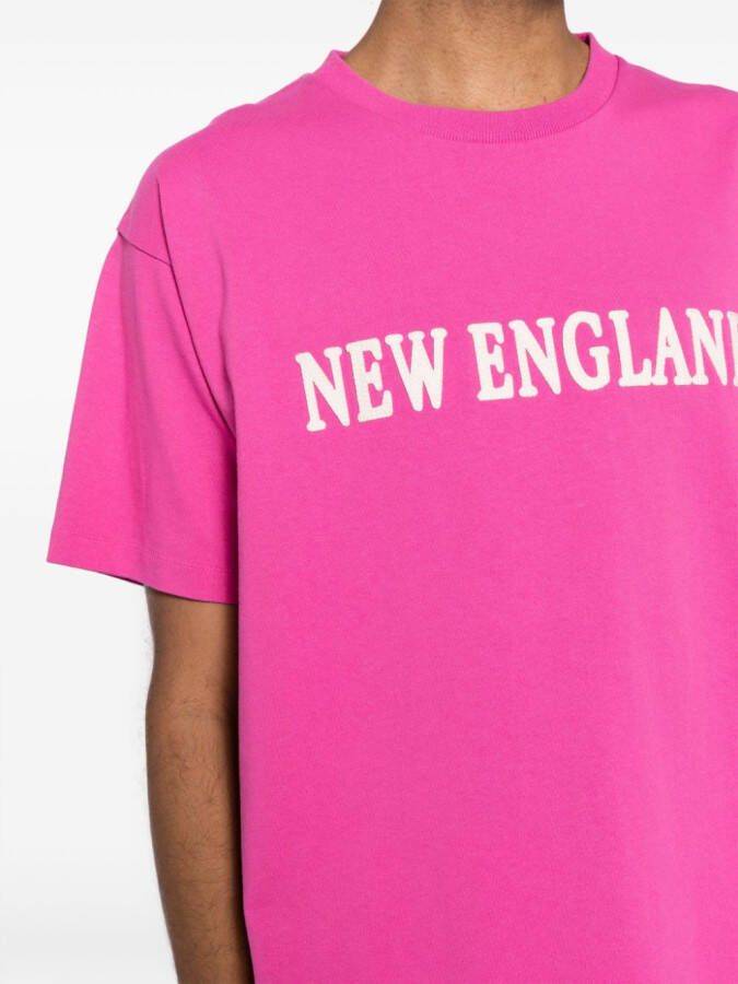 BODE Katoenen T-shirt Roze