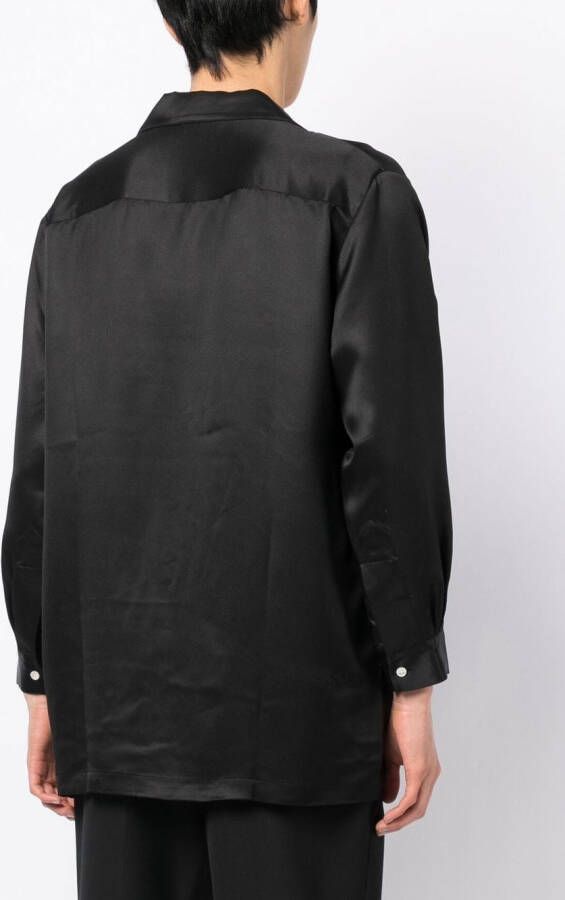 BODE Zijden blouse Zwart
