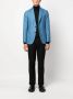 Boglioli Blazer met enkele rij knopen Blauw - Thumbnail 2