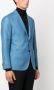 Boglioli Blazer met enkele rij knopen Blauw - Thumbnail 3