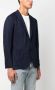 Boglioli Blazer met enkele rij knopen Blauw - Thumbnail 3