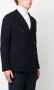 Boglioli Blazer met dubbele rij knopen Blauw - Thumbnail 3