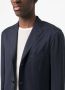 Boglioli Blazer met enkele rij knopen Blauw - Thumbnail 5