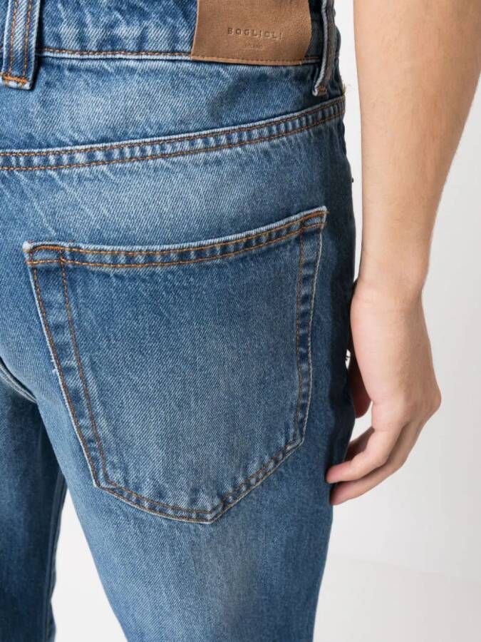 Boglioli Straight jeans Blauw