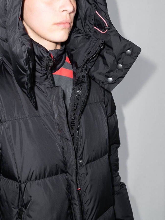 BOGNER FIRE+ICE Ski-jas met capuchon Zwart