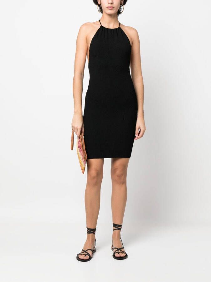 Bond-eye Bodycon jurk Zwart