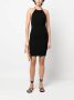 Bond-eye Bodycon jurk Zwart - Thumbnail 2