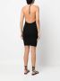 Bond-eye Bodycon jurk Zwart - Thumbnail 4