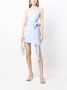 BONDI BORN Asymmetrische mini-jurk Blauw - Thumbnail 2