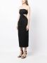 BONDI BORN Strapless jurk Zwart - Thumbnail 3