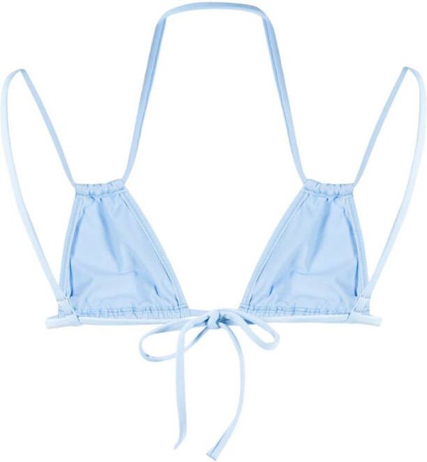 BONDI BORN Triangel bikinitop Blauw
