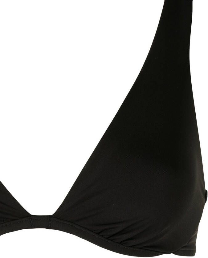 BONDI BORN Triangel bikinitop Zwart