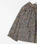 Bonpoint Blouse met bloe print Groen - Thumbnail 3